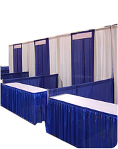 pipe and drape trade show booths